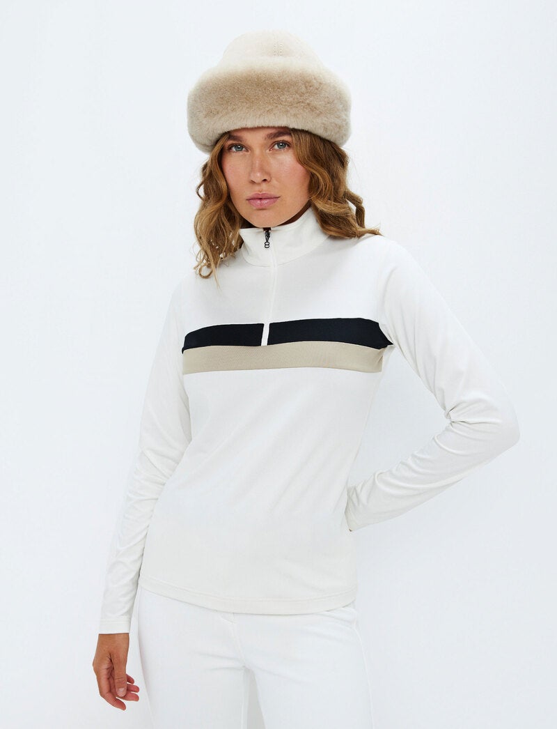 Lexie W Sweat - Blanc/Black