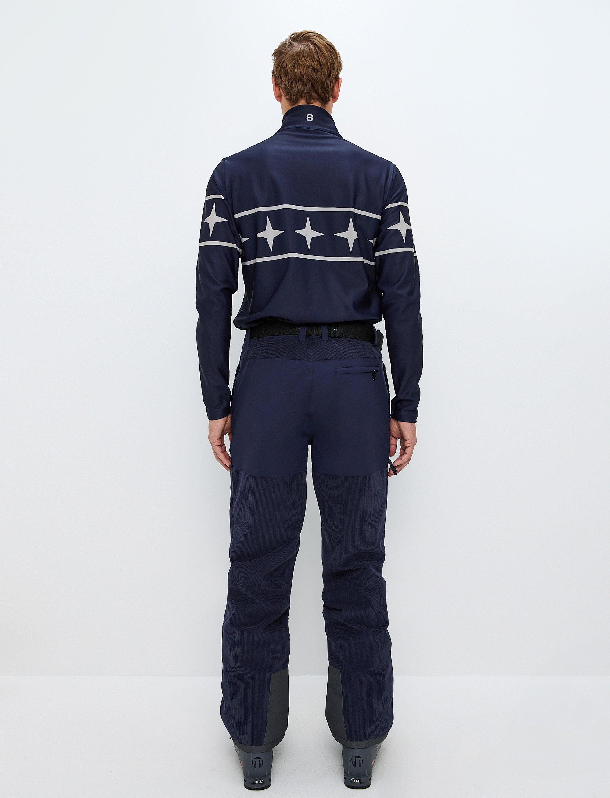 Tim Cord Ski Pant - Navy