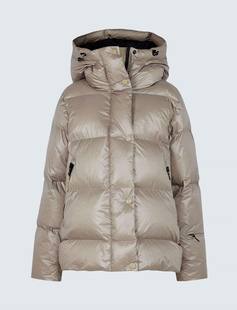 Saga Jr Ski Jacket - Lt Beige