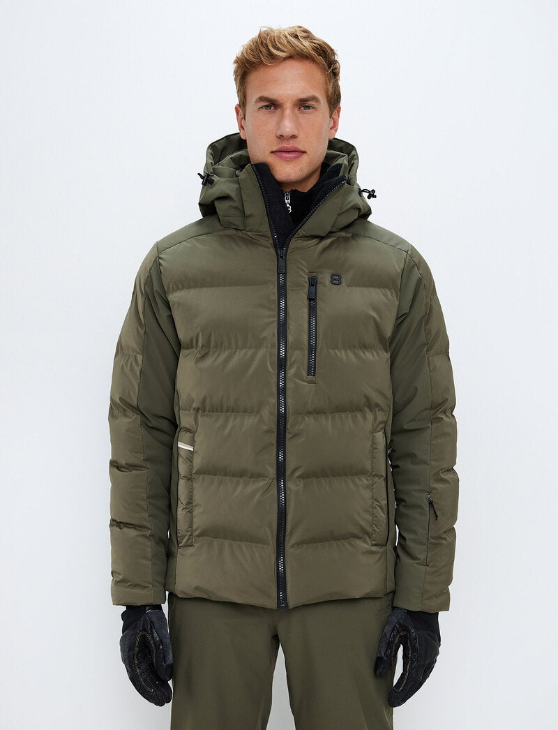 Malik Ski Jacket - Army Green