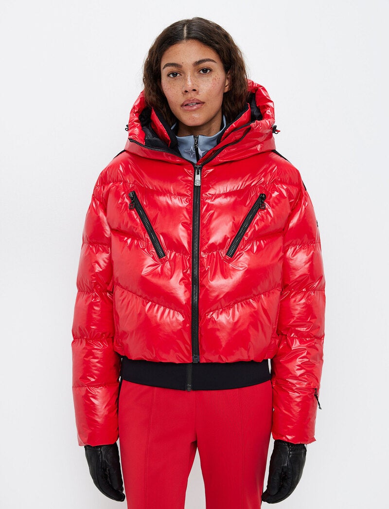 Noelle W Ski Jacket - Poinsetta Red