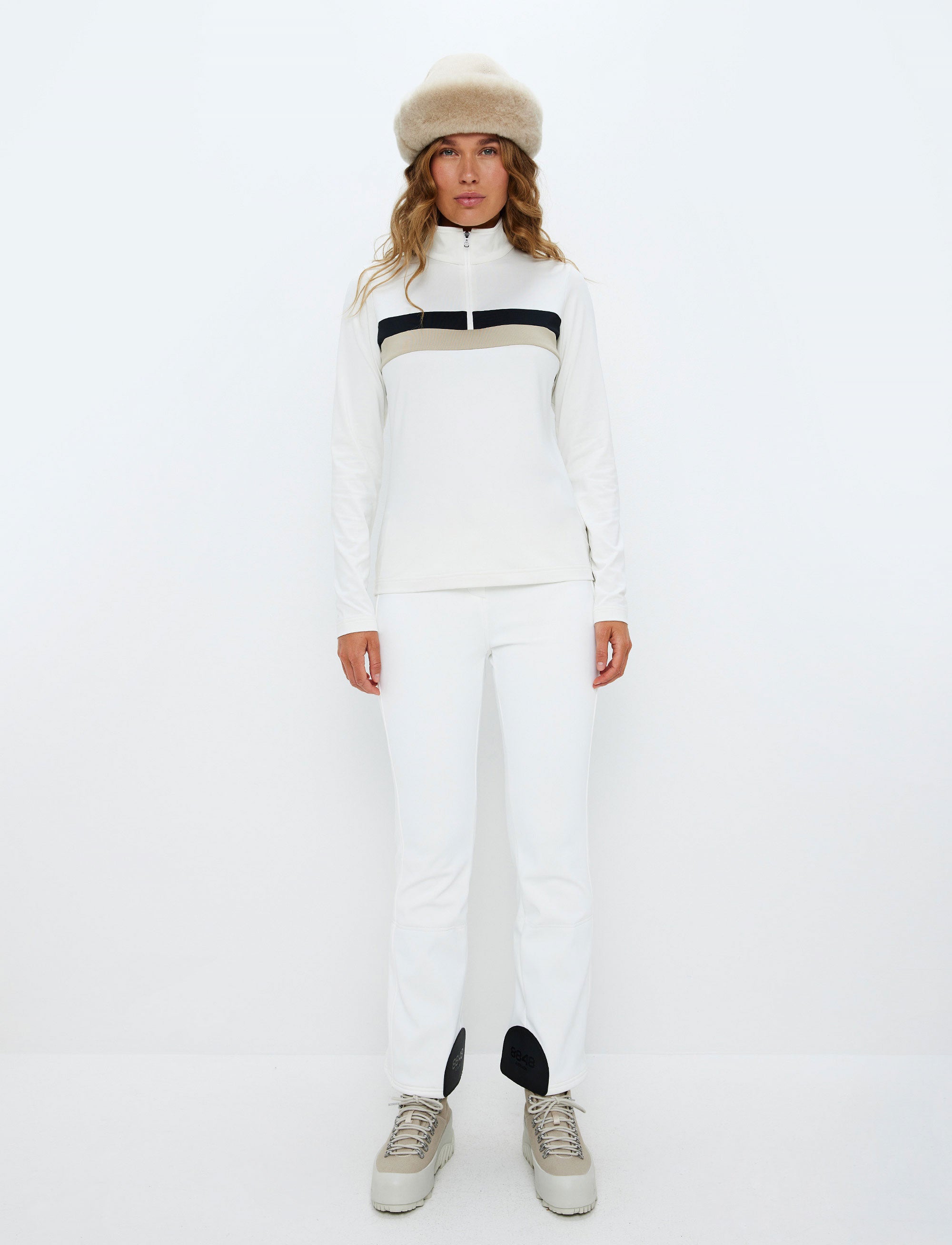 Lexie W Sweat - Blanc/Black