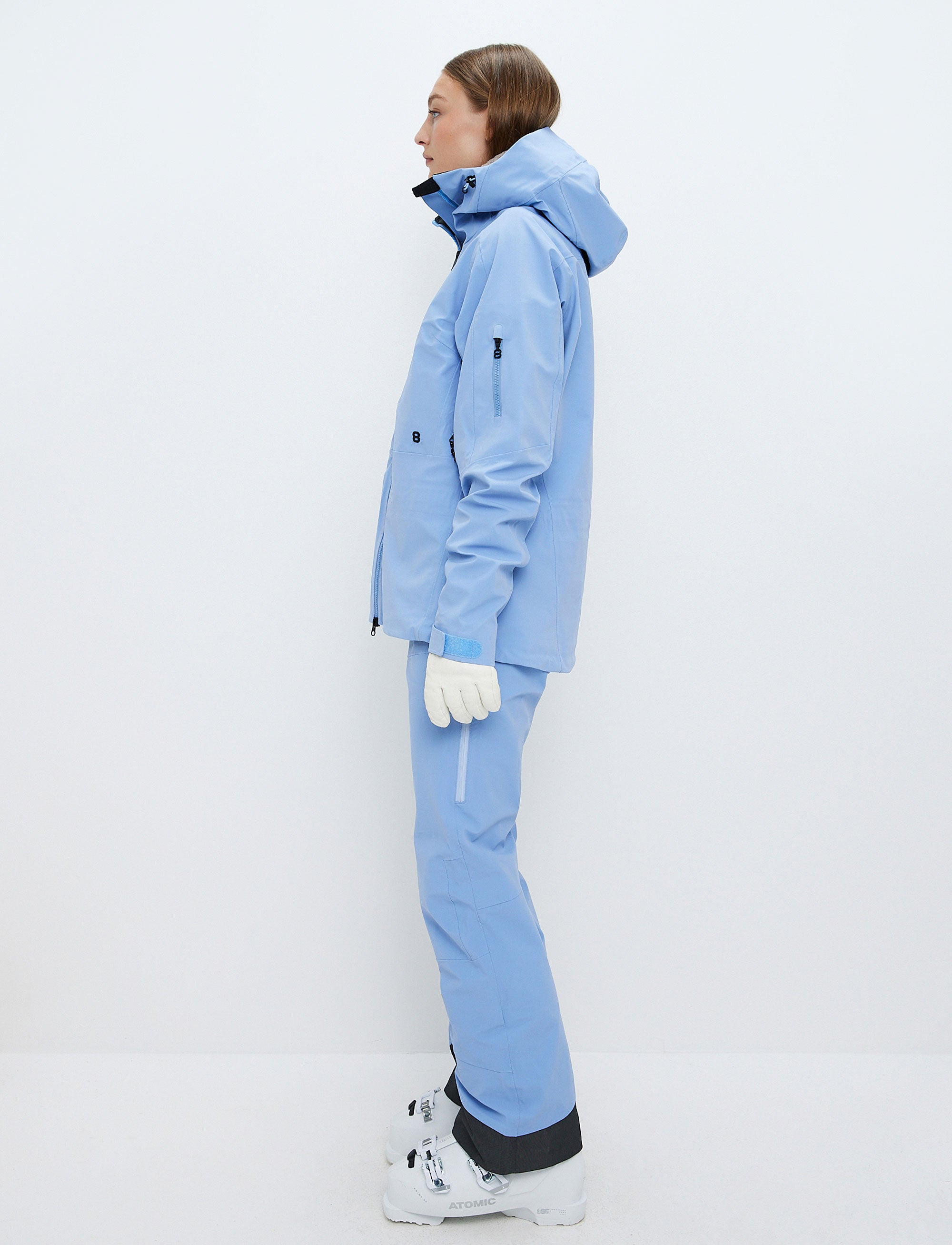 Pow 3.0 W Shell Jacket - Hortensia Blue