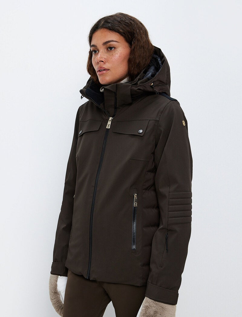 Jodie W Ski Jacket - Coffea