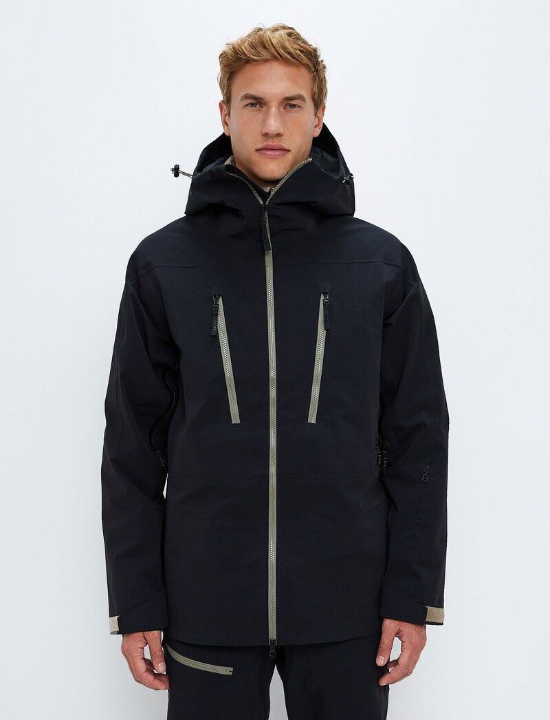 Gansu 5.0 Shell Jacket - Black/Beige