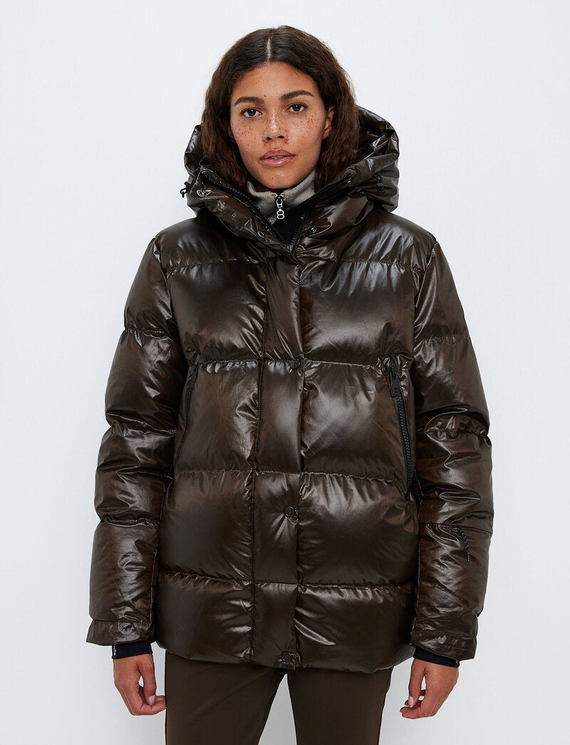 Sarah W Ski Down Jacket - Coffea