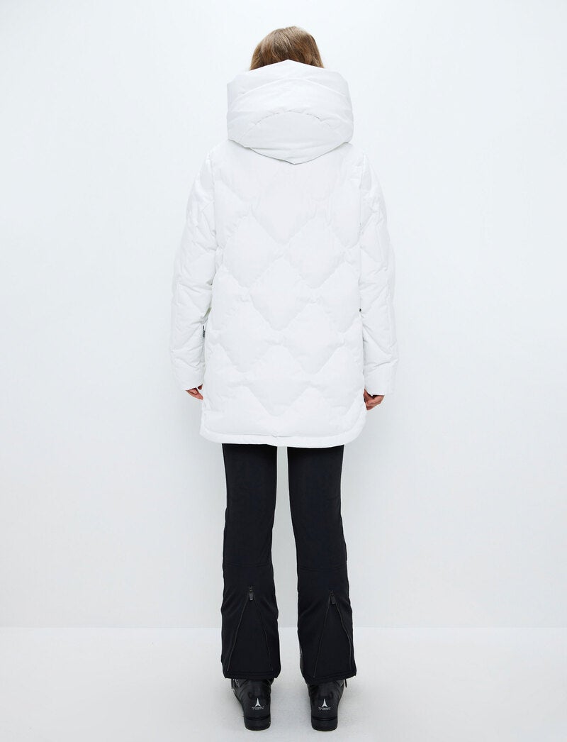 Nadine W Ski Parka - Blanc