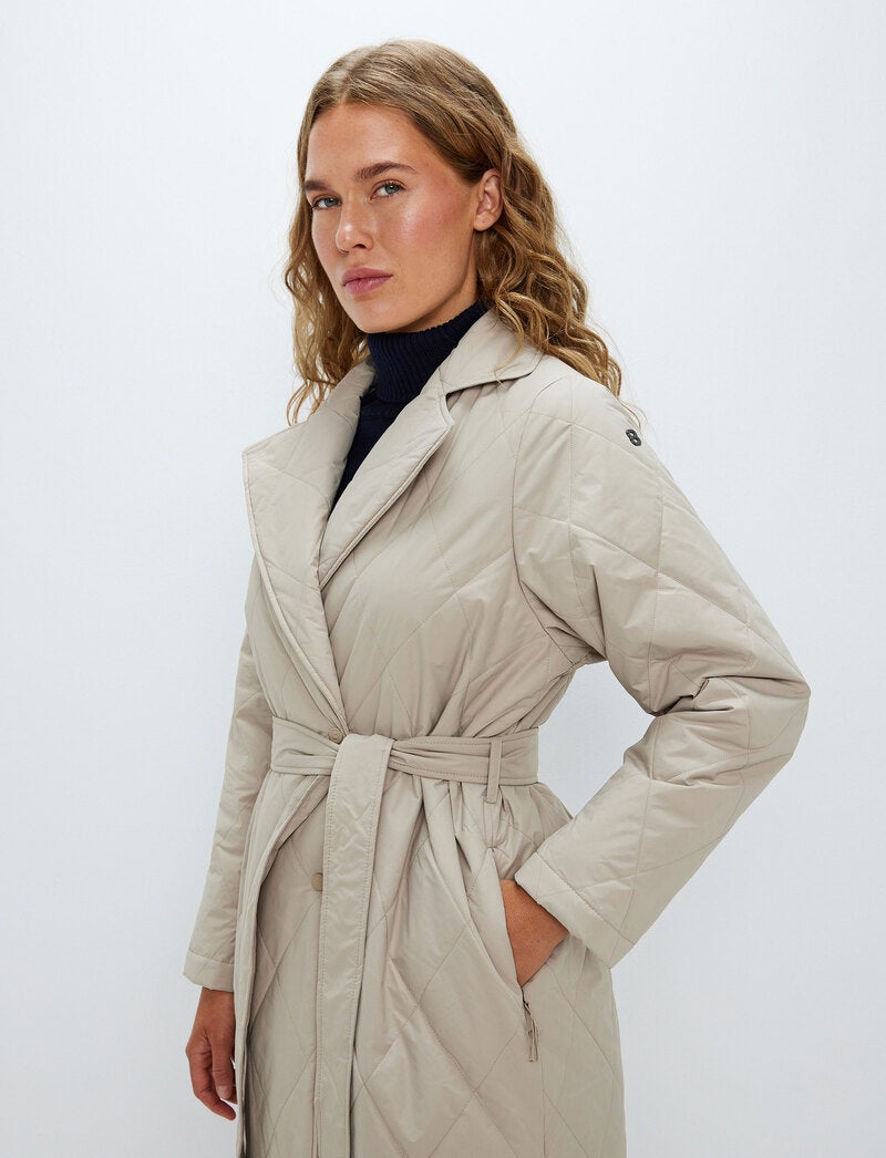 Tinsley W Coat - Lt Beige