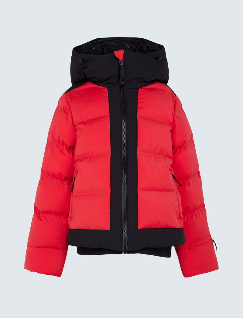 Moon Jr Ski Jacket - Poinsetta Red