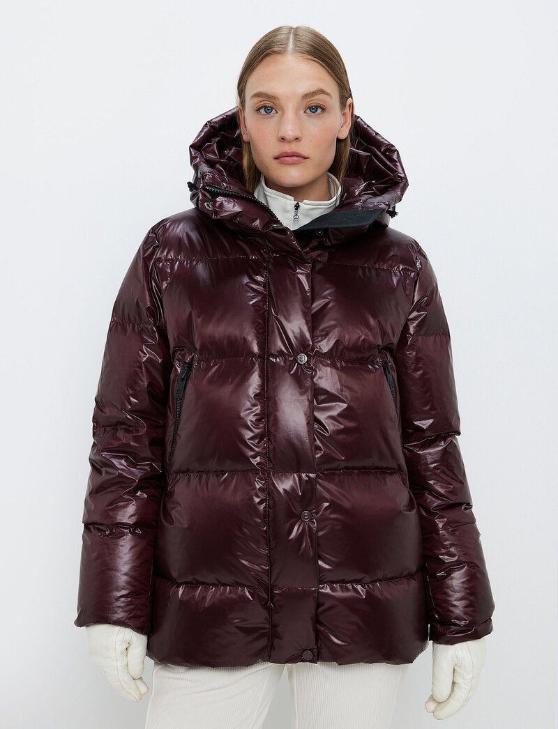 Sarah W Ski Down Jacket Dk Burgundy 8848 Altitude