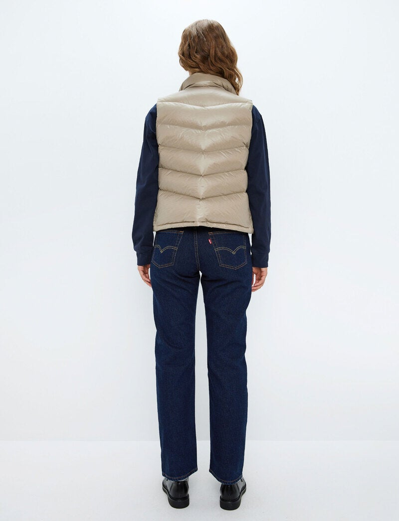 Bella W Down Vest - Lt Beige