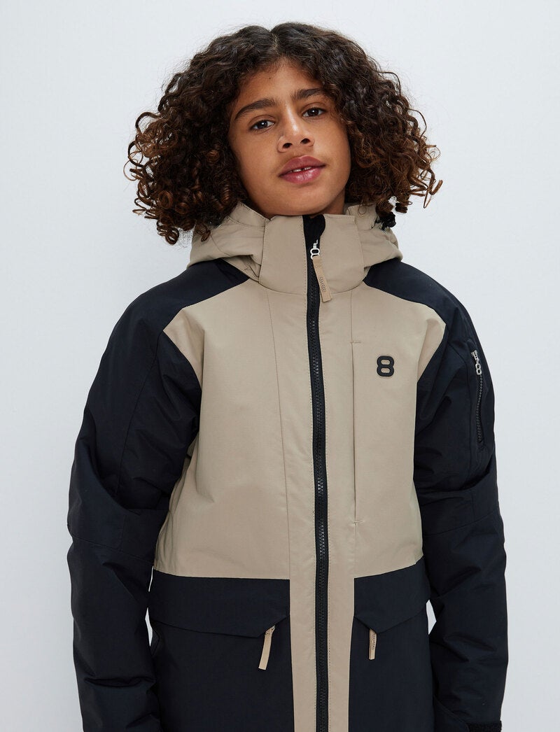 Miles JR Ski Jacket - Black