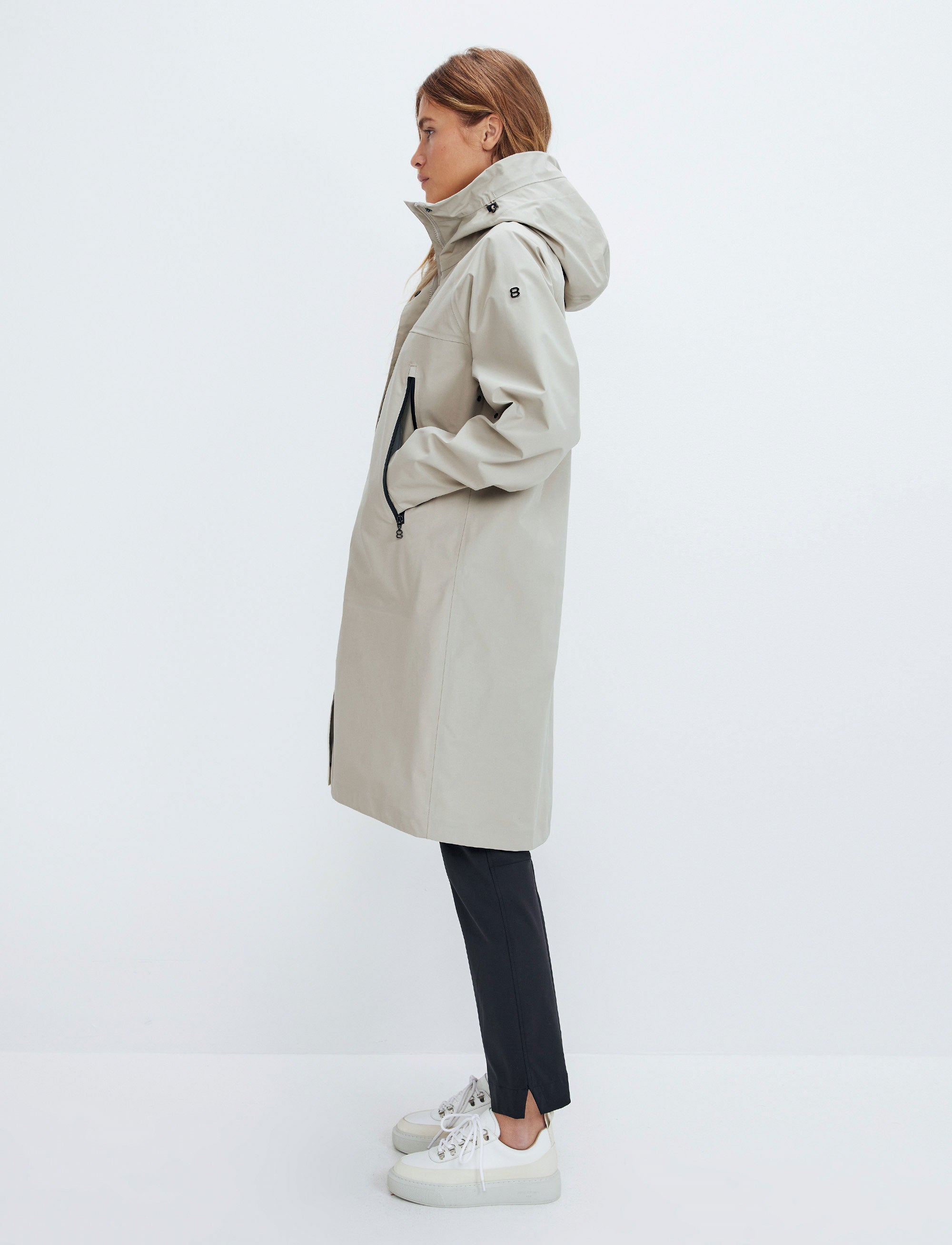 Angela 3L Coat - Lt Beige