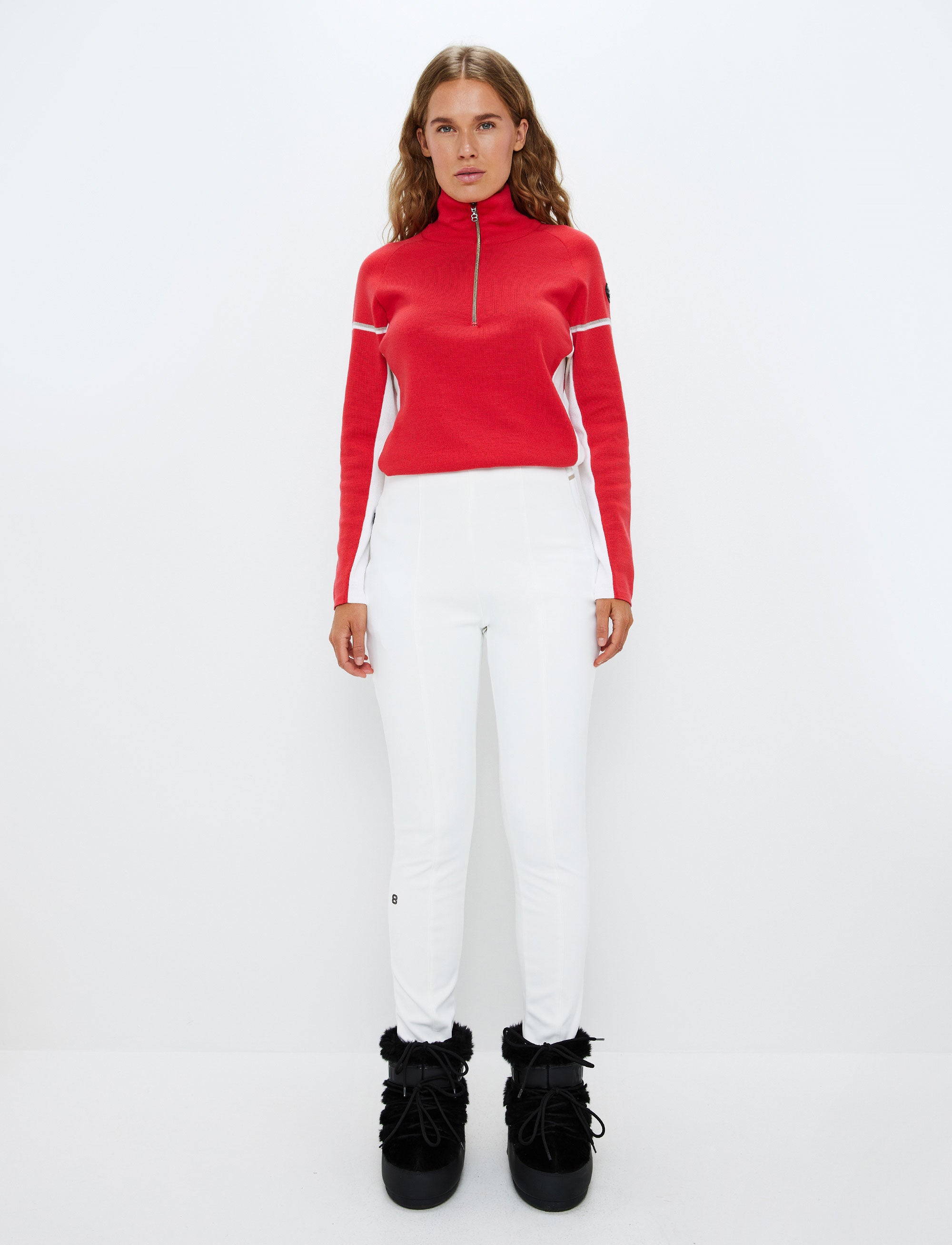 Lesley W Ski Legging - Blanc