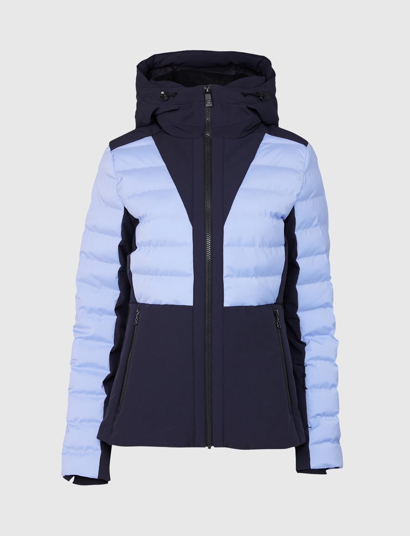 Audrey  Ski Jacket - Hortensia Blue