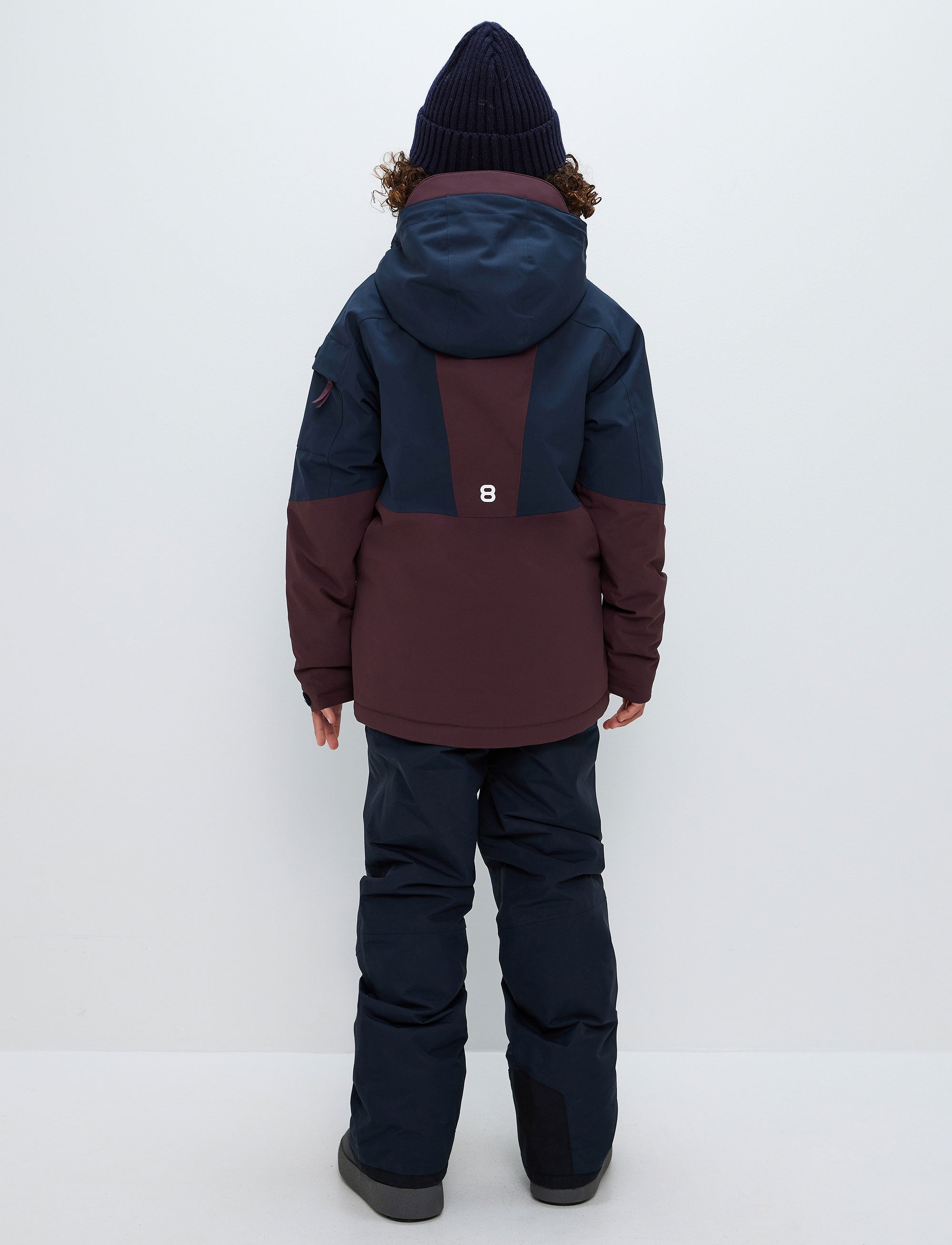 Otis 2.0 Jr Jacket - Dk Burgundy