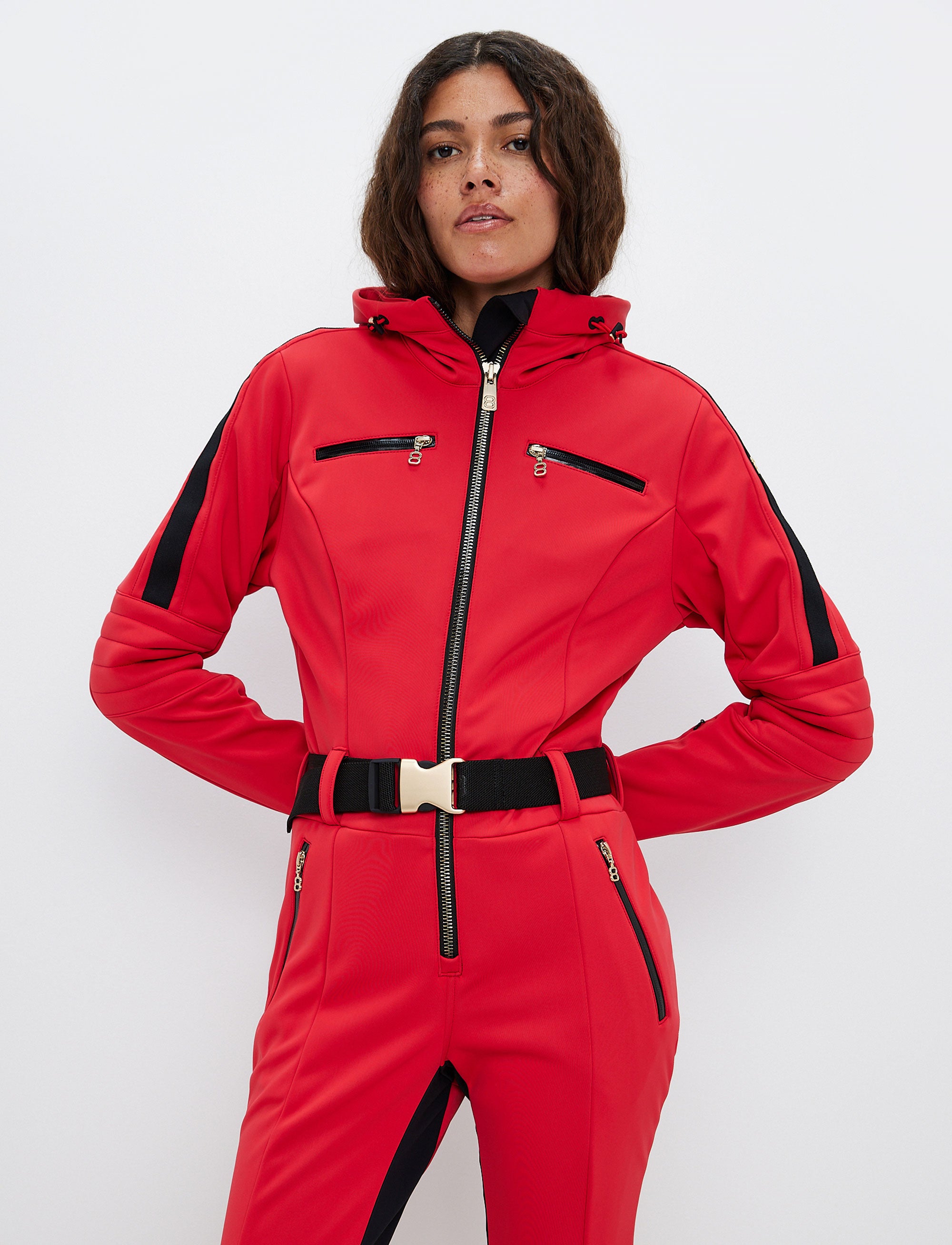 Cat 2.0 W Ski Suit - Poinsetta Red