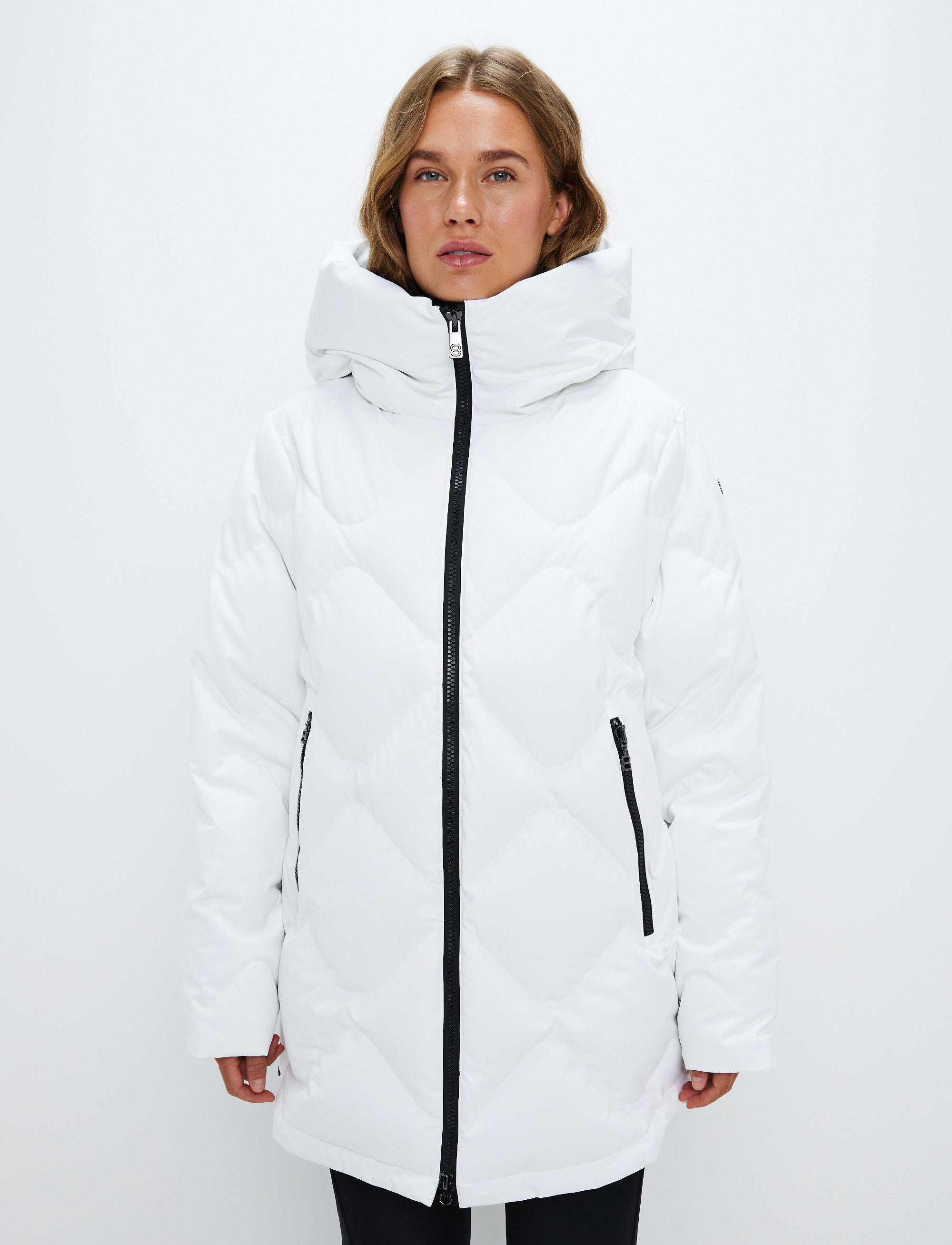 Nadine W Ski Parka - Blanc