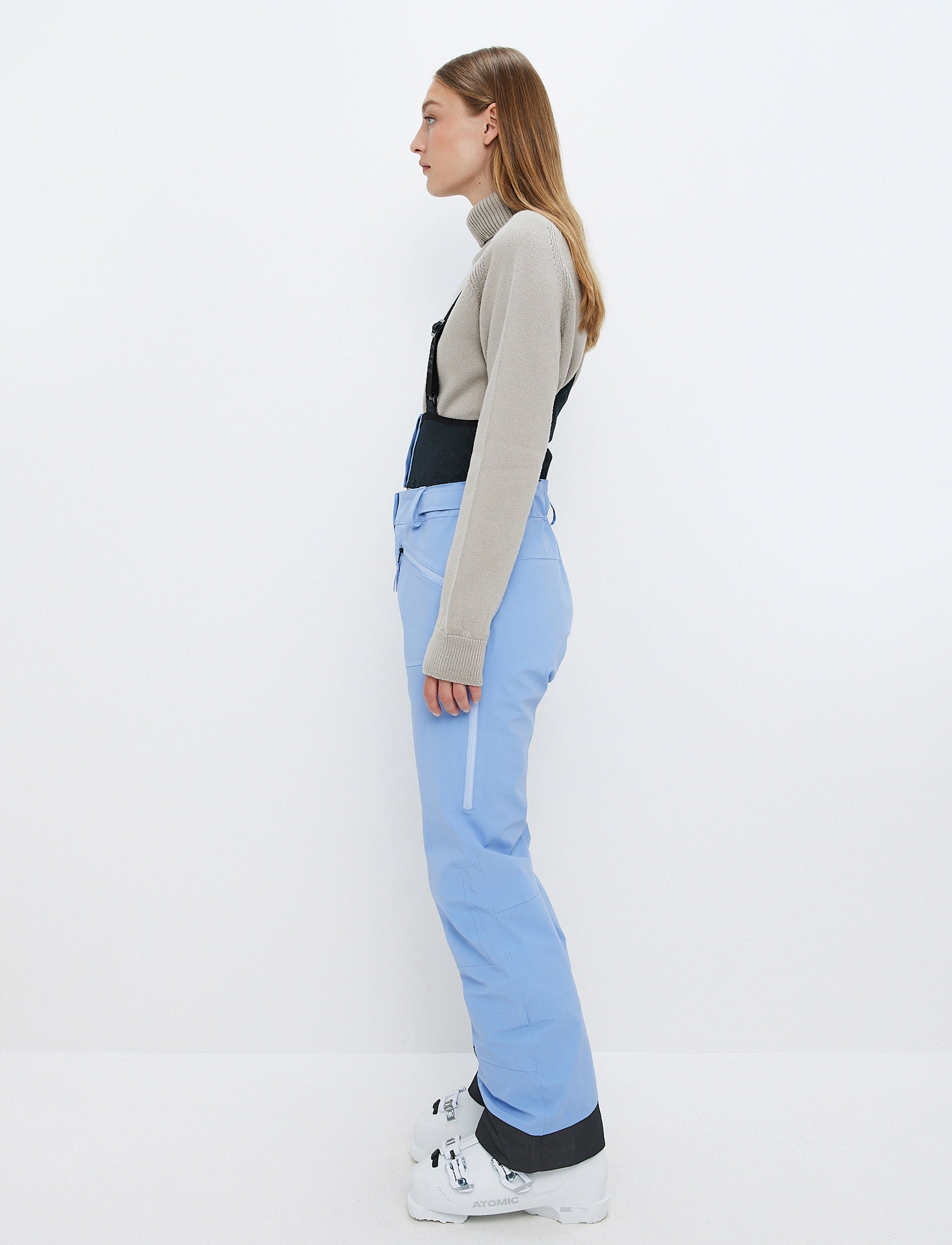 Chloe W Shell Pant - Hortensia Blue