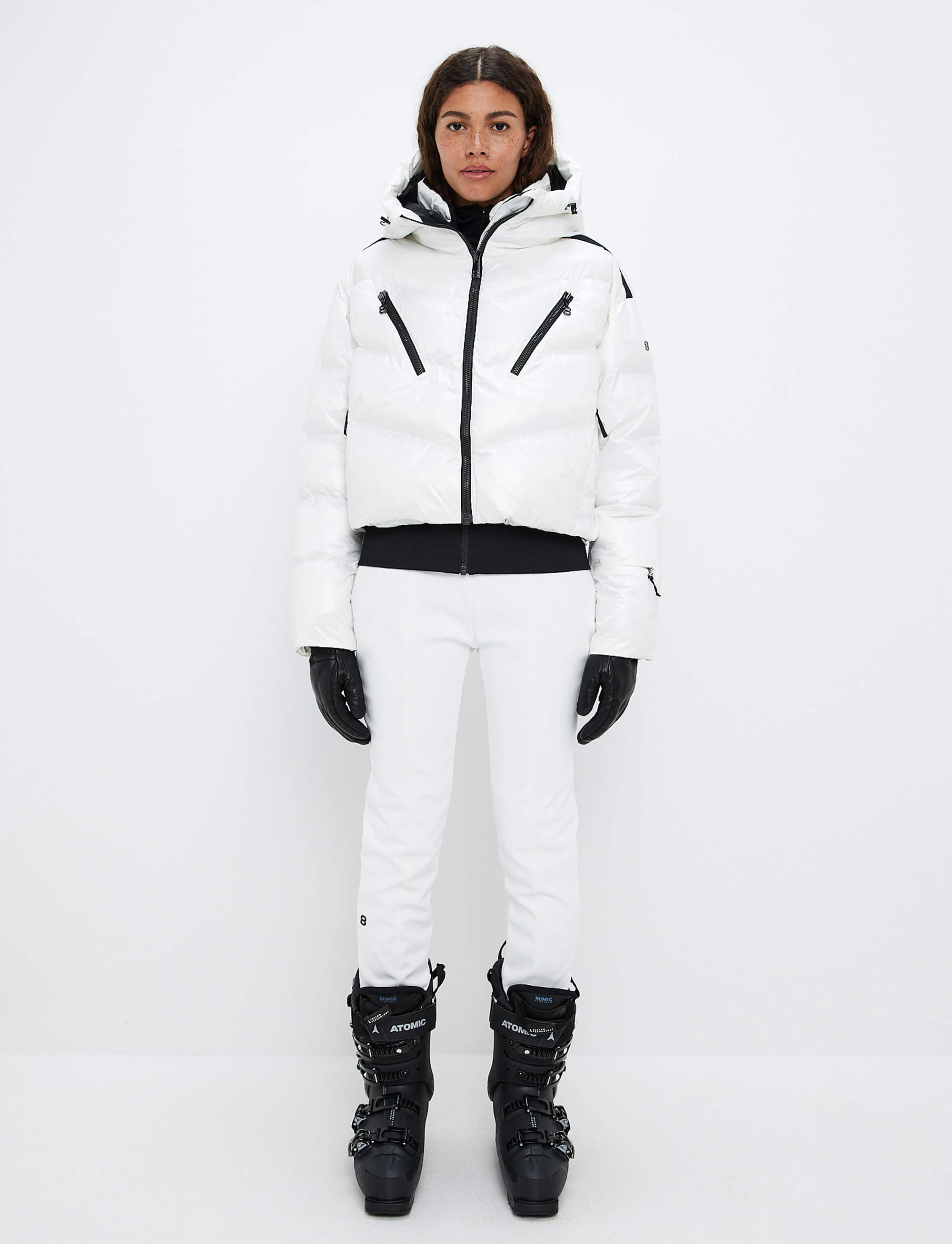 Noelle W Ski Jacket - Blanc