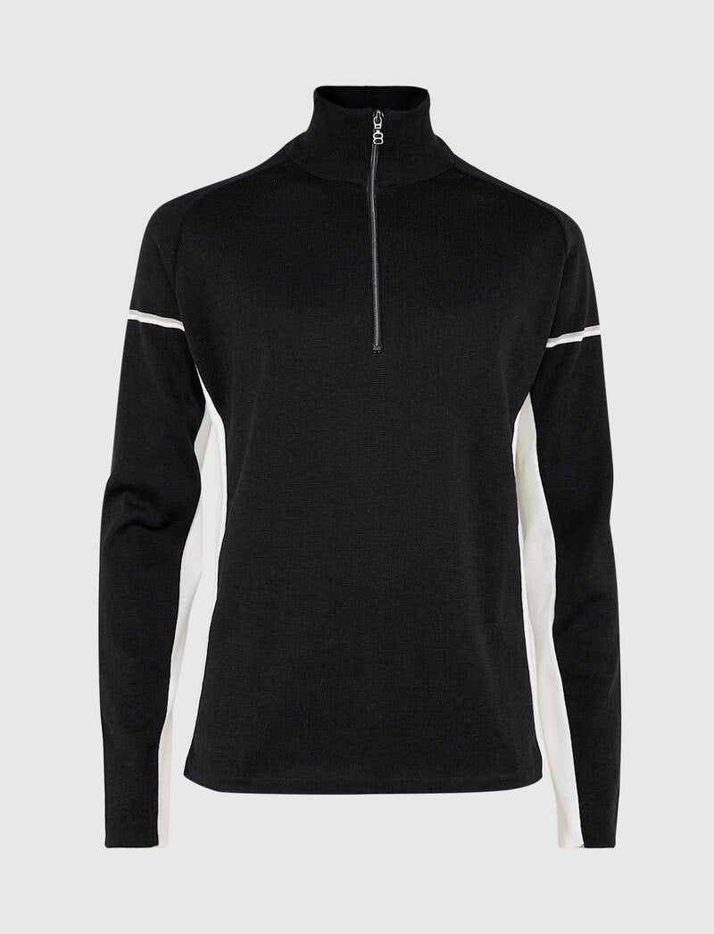 Moritz Merino Sweat - Black