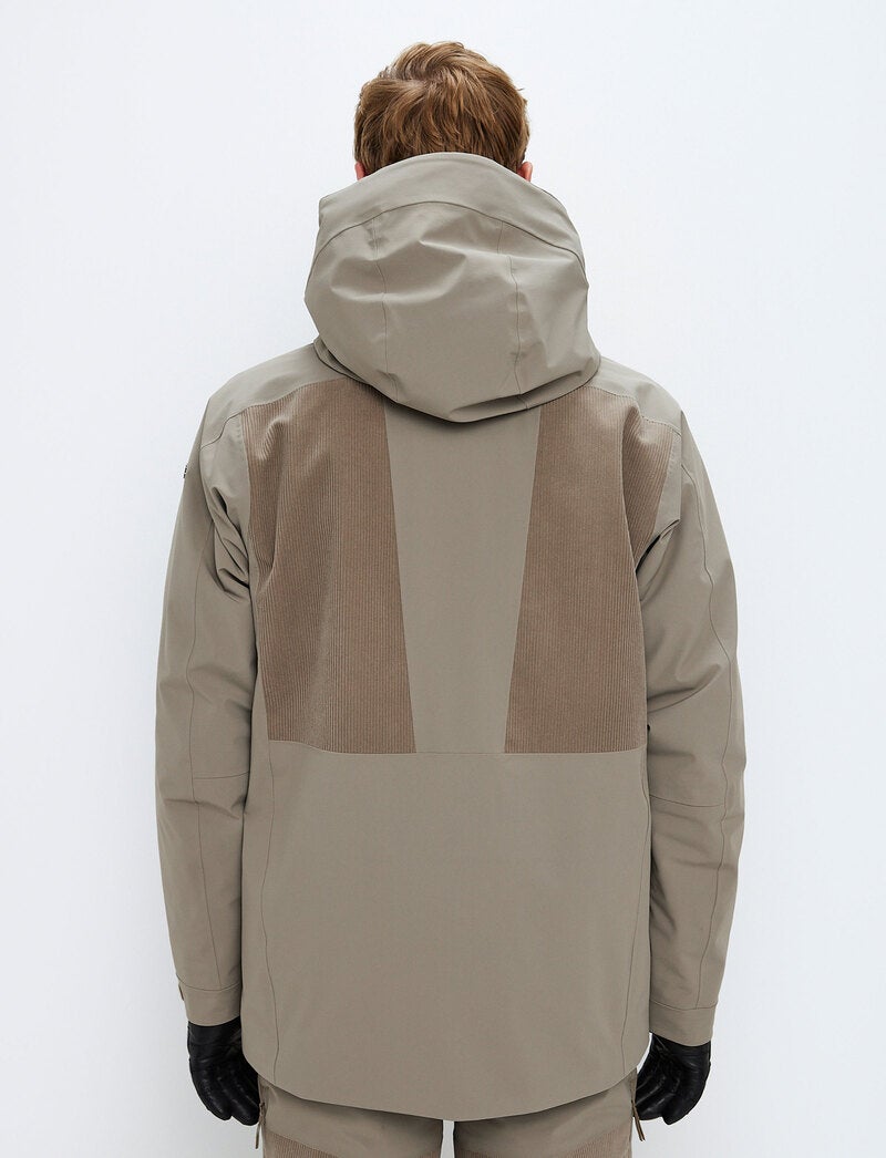 Andrew Cord Ski Jacket - Beige