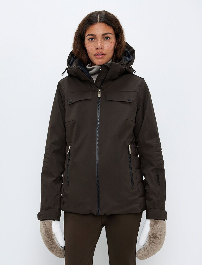 Jodie W Ski Jacket - Coffea