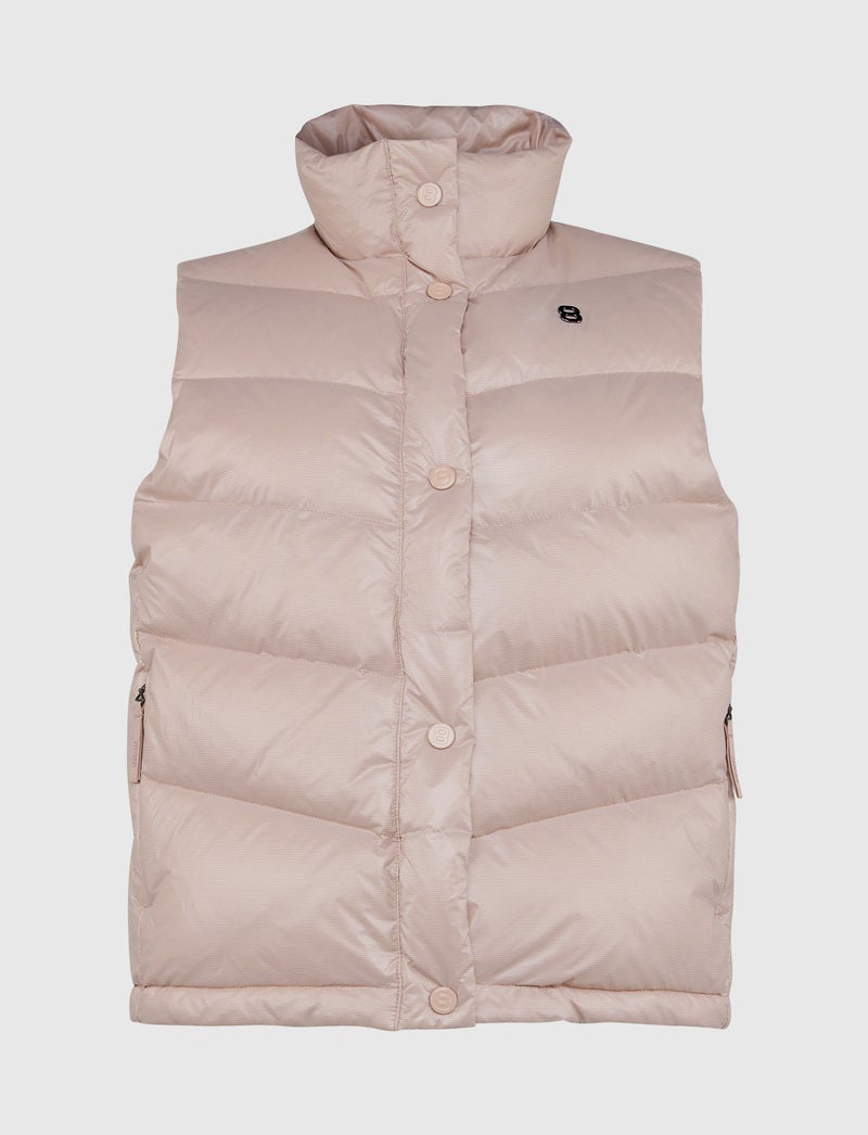 Bella W Down Vest - Powder Pink