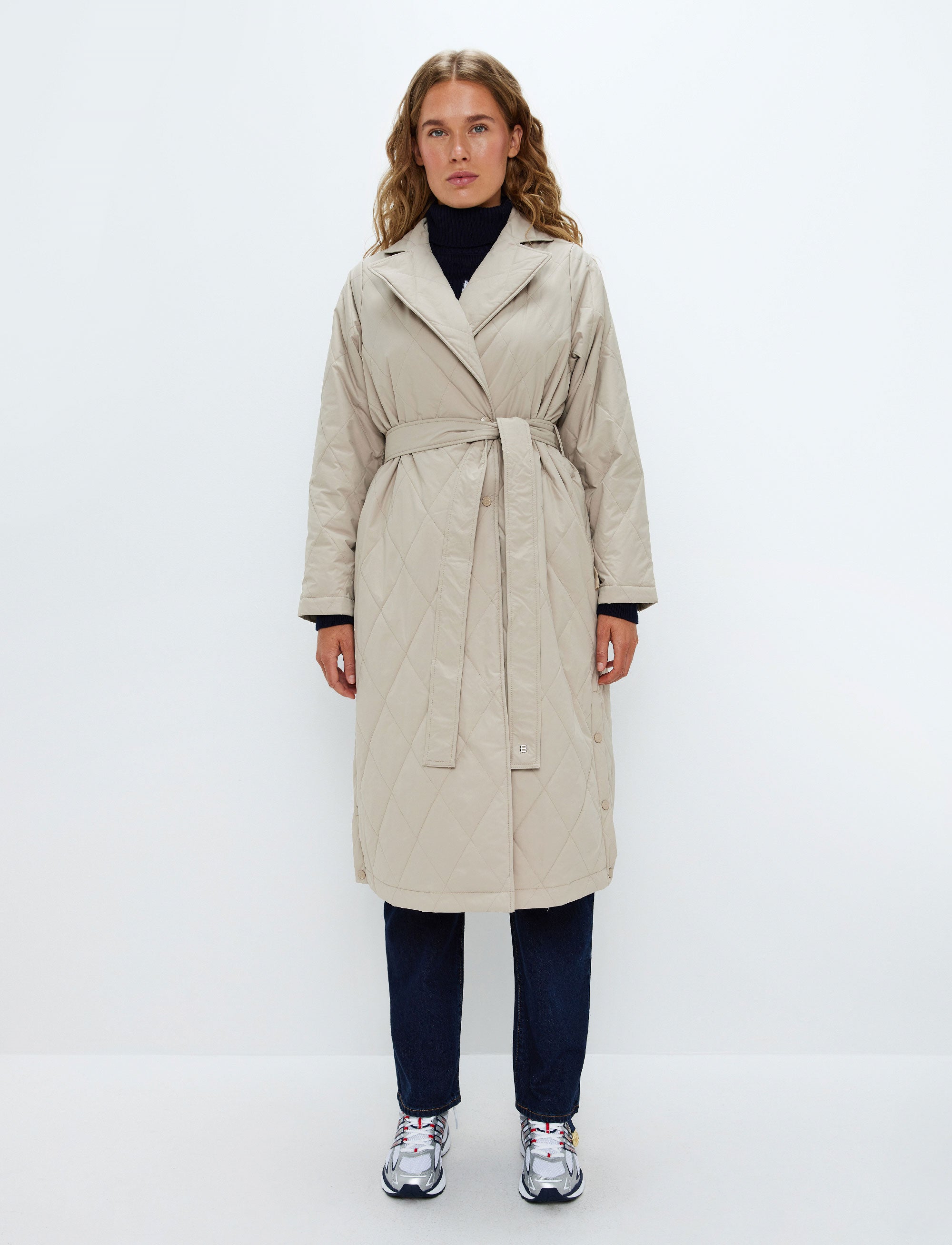 Tinsley W Coat - Lt Beige