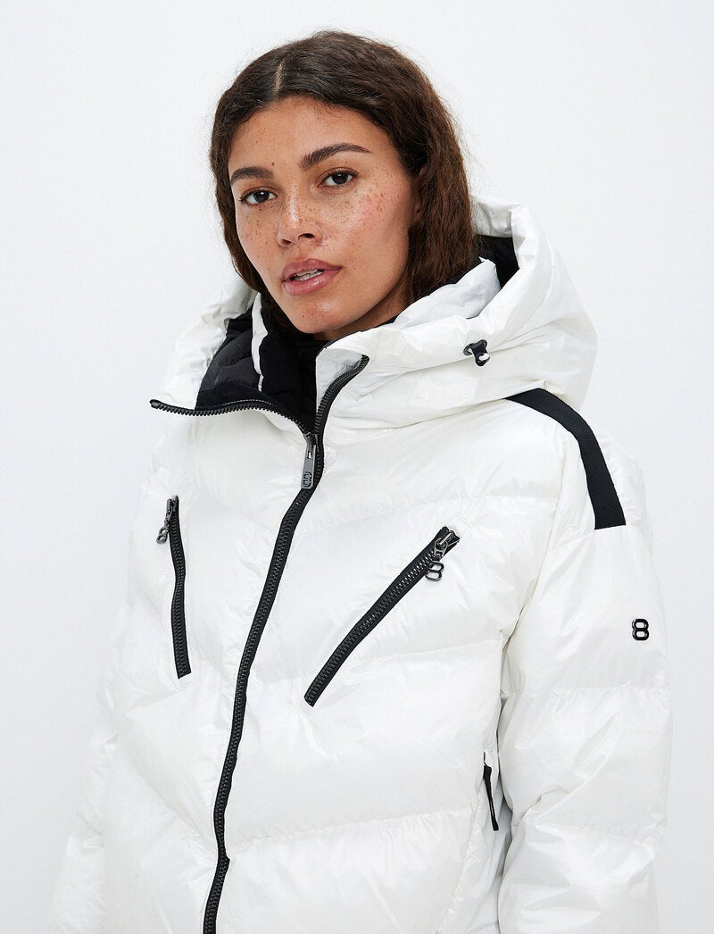 Noelle W Ski Jacket - Blanc