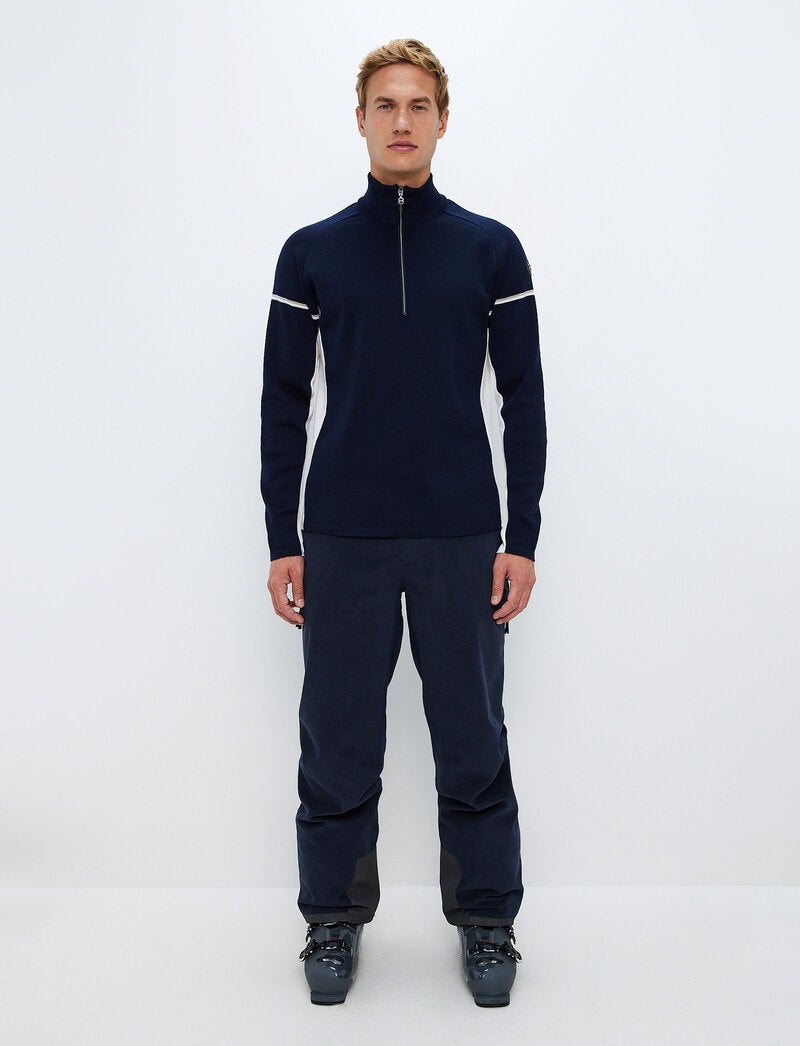 Moritz Merino Sweat - Navy