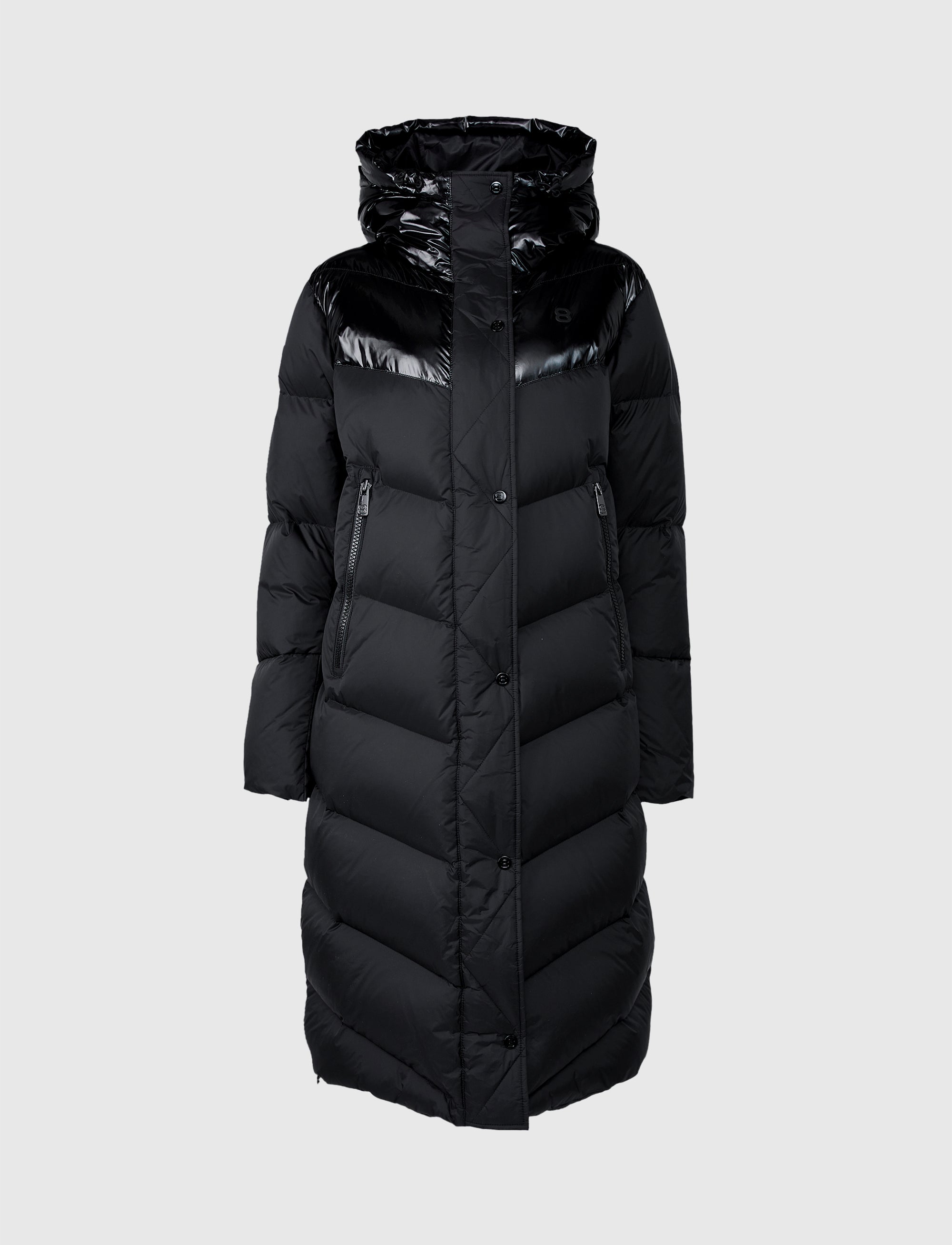 Milano W Down Coat - Black