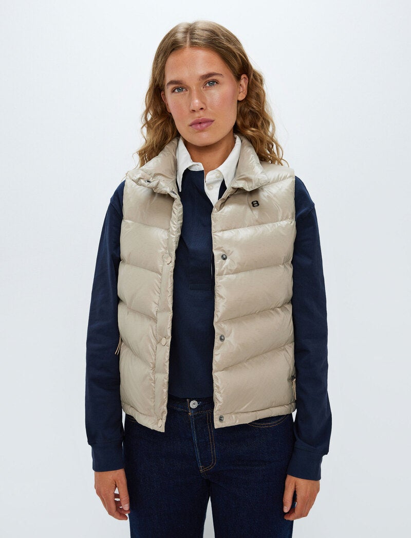 Bella W Down Vest - Lt Beige