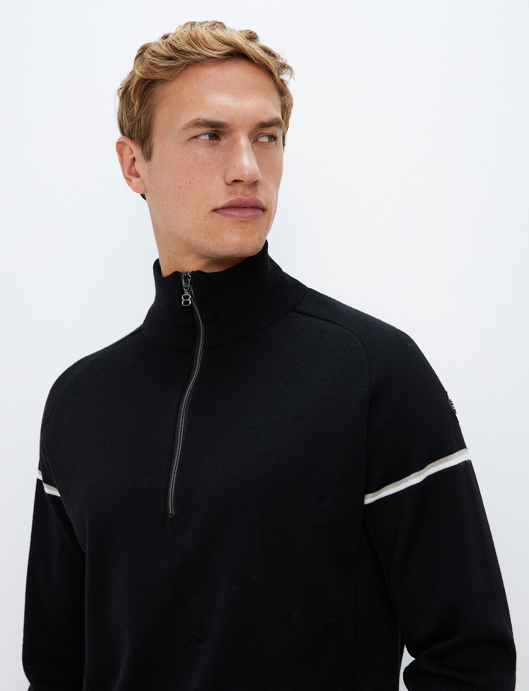 Moritz Merino Sweat - Black