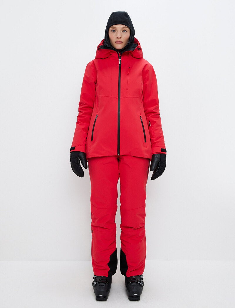 Lyla W Ski Jacket - Poinsetta Red