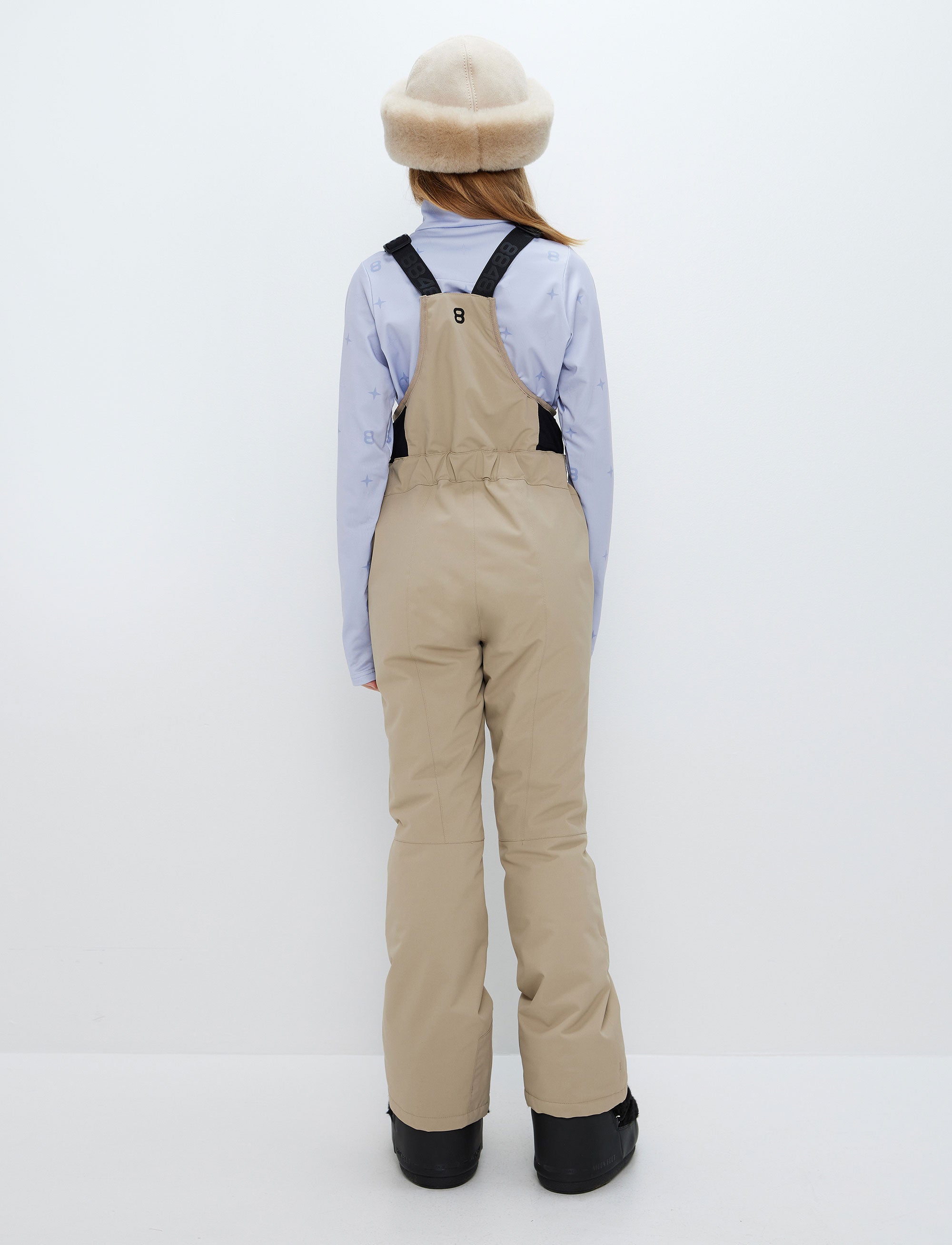 Ella JR Bib Pant - Lt Fallen Rock