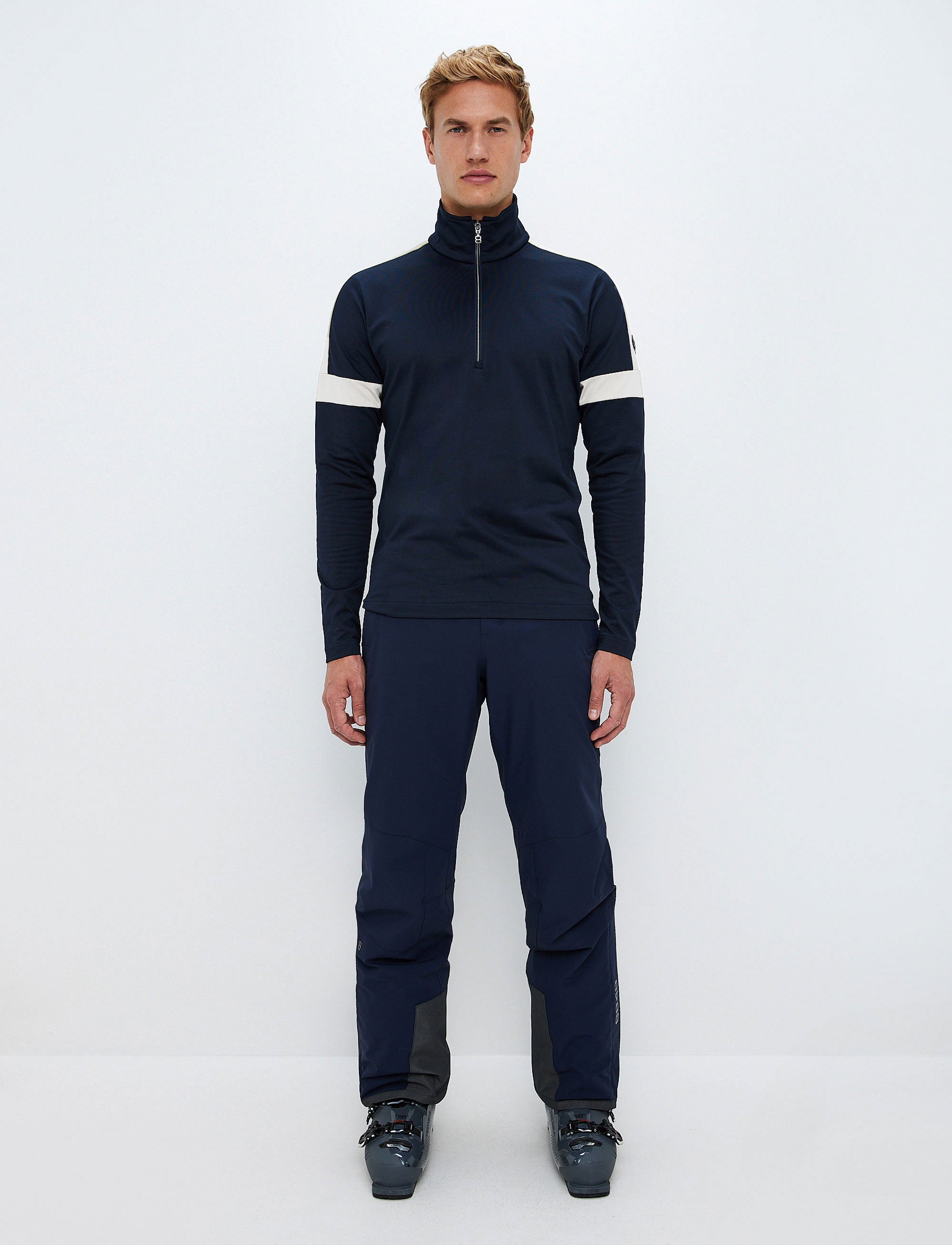 Dino 1/2 Zip Sweat - Navy