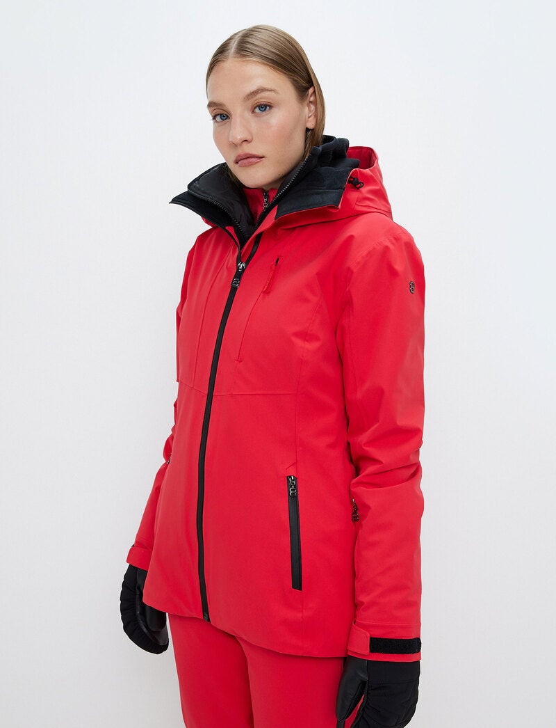 Lyla W Ski Jacket - Poinsetta Red