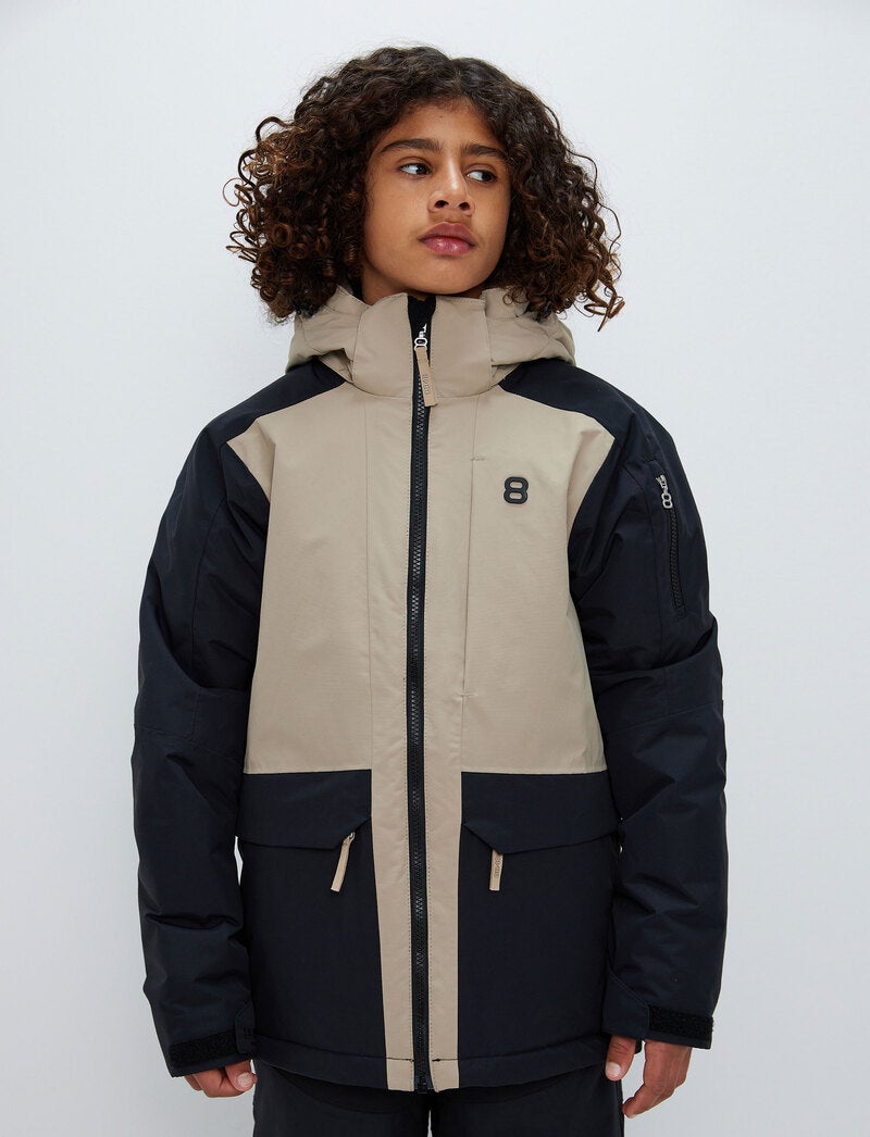 Miles JR Ski Jacket - Black