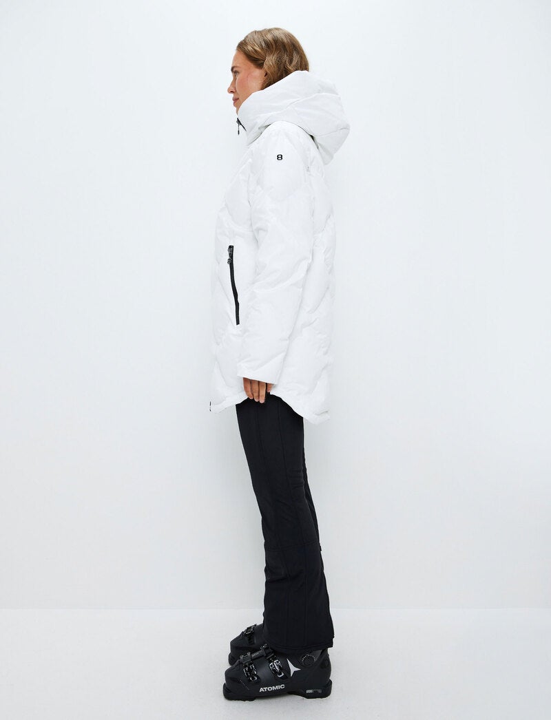 Nadine W Ski Parka - Blanc