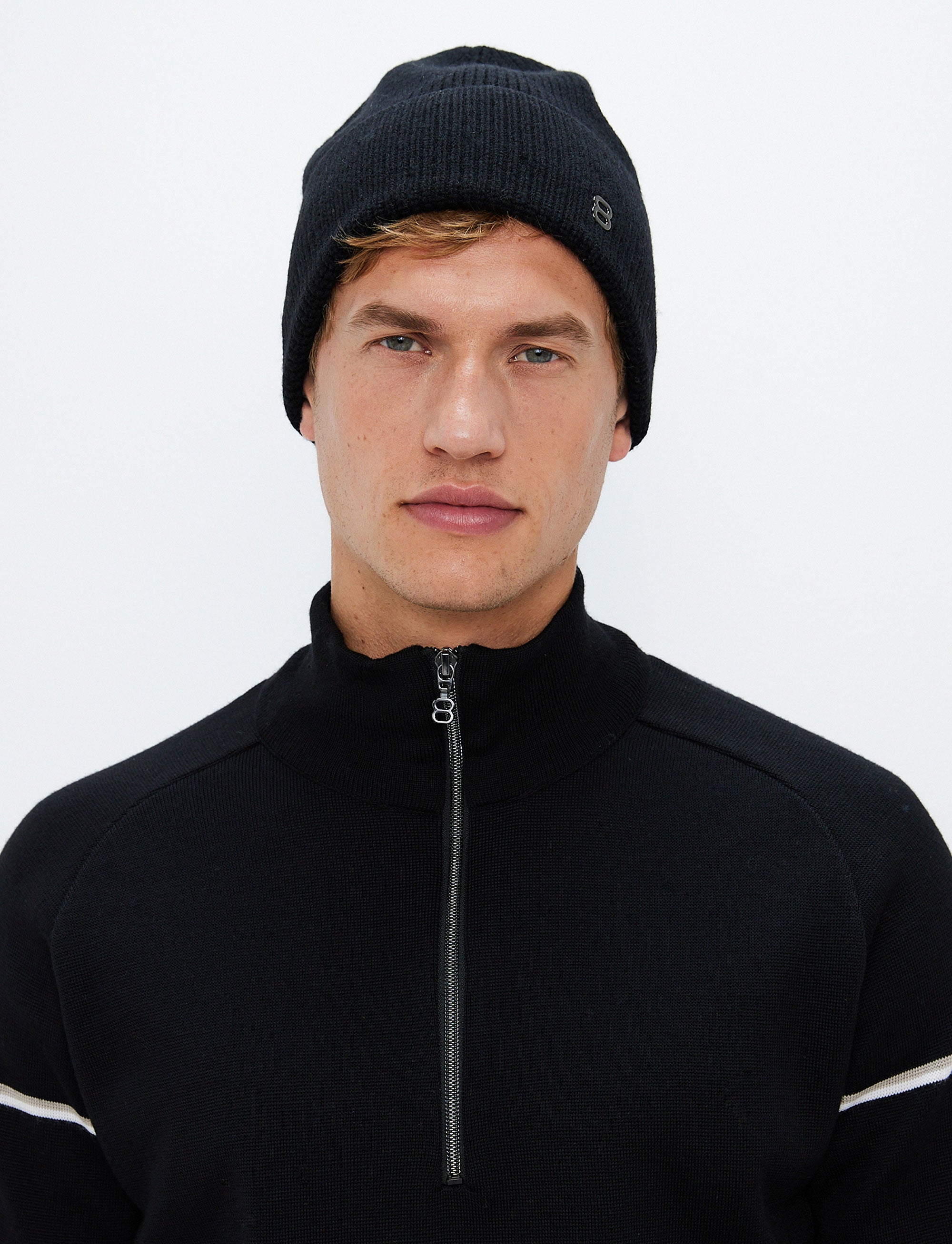 Bailee Wool Beanie - Black