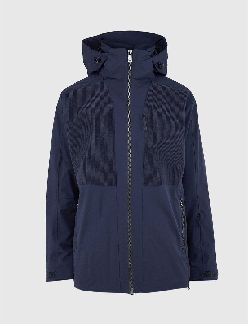 Andrew Cord Ski Jacket - Navy