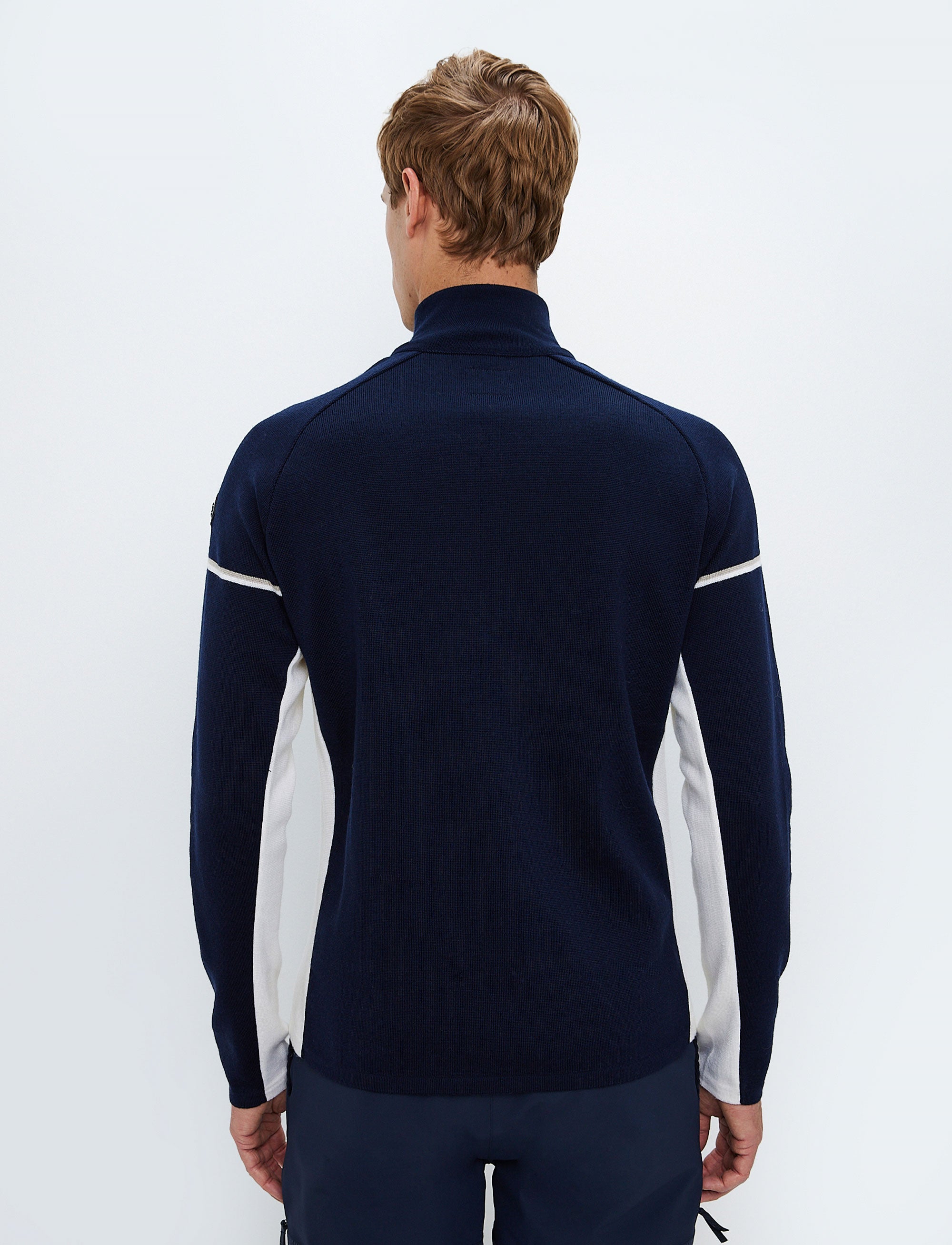 Moritz Merino Sweat - Navy