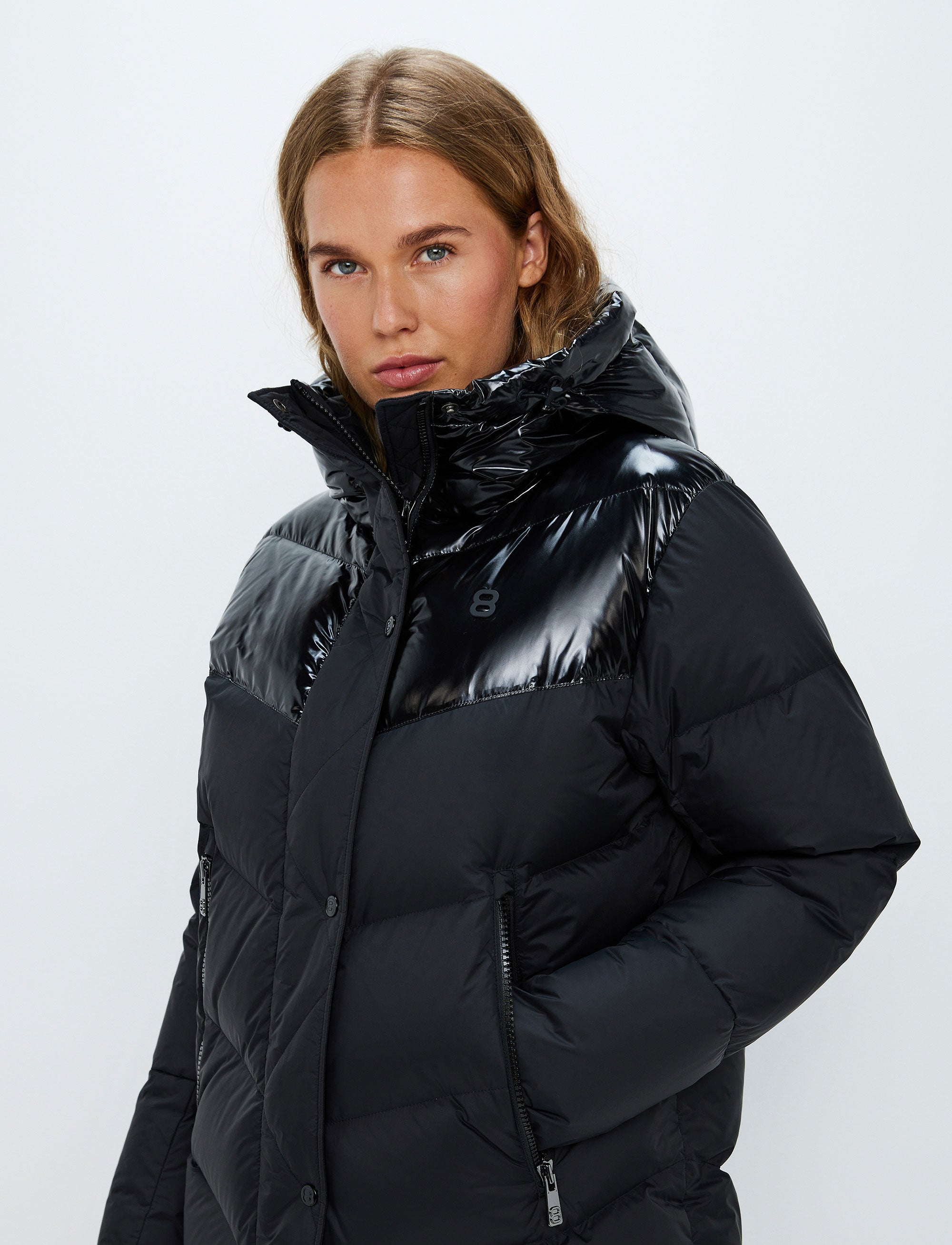 Milano W Down Coat - Black