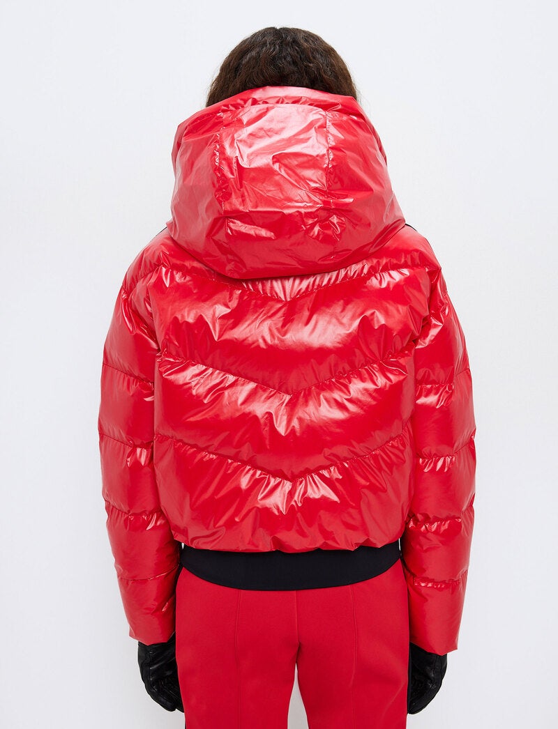 Noelle W Ski Jacket - Poinsetta Red