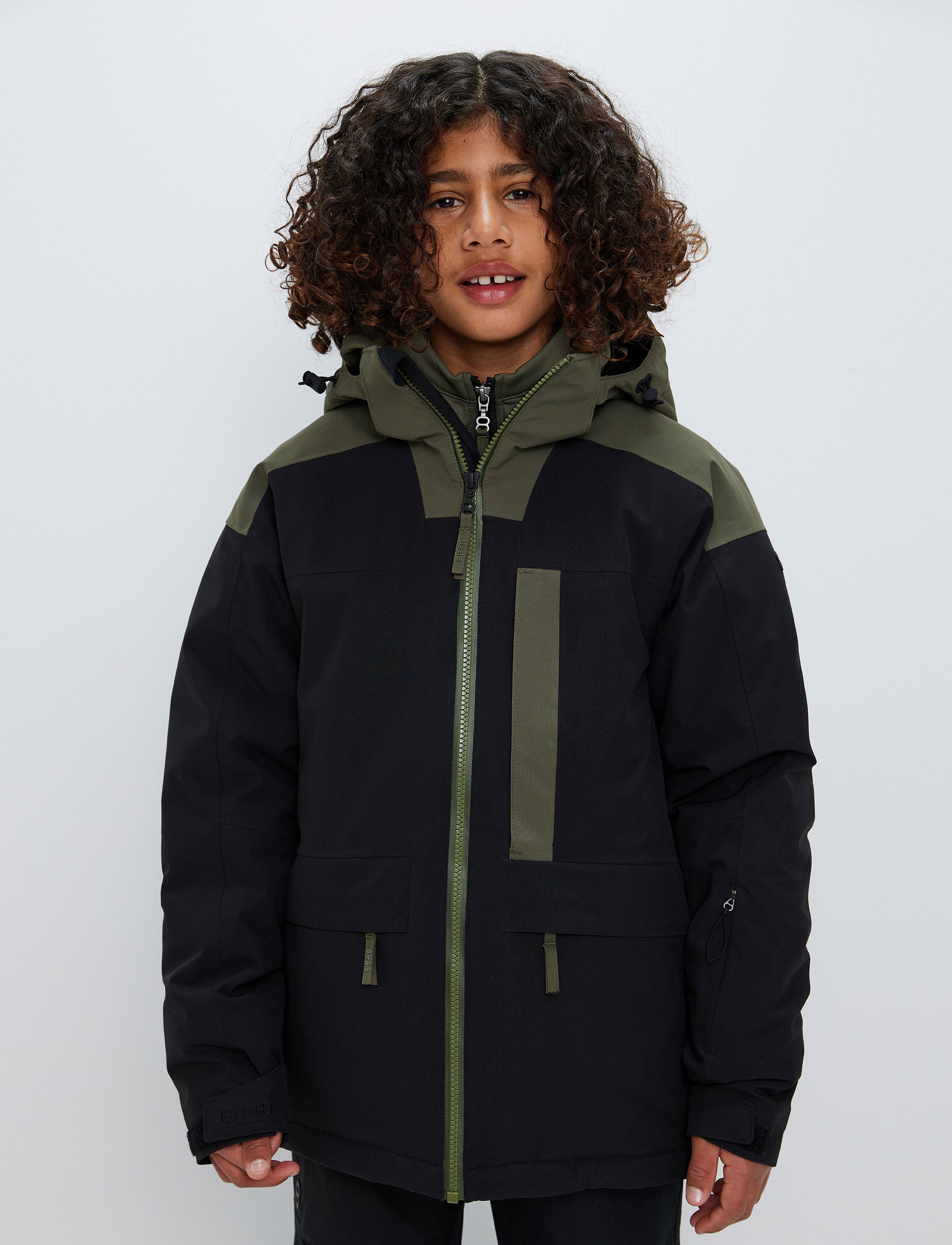 Waylen Jr Ski Jacket - Black