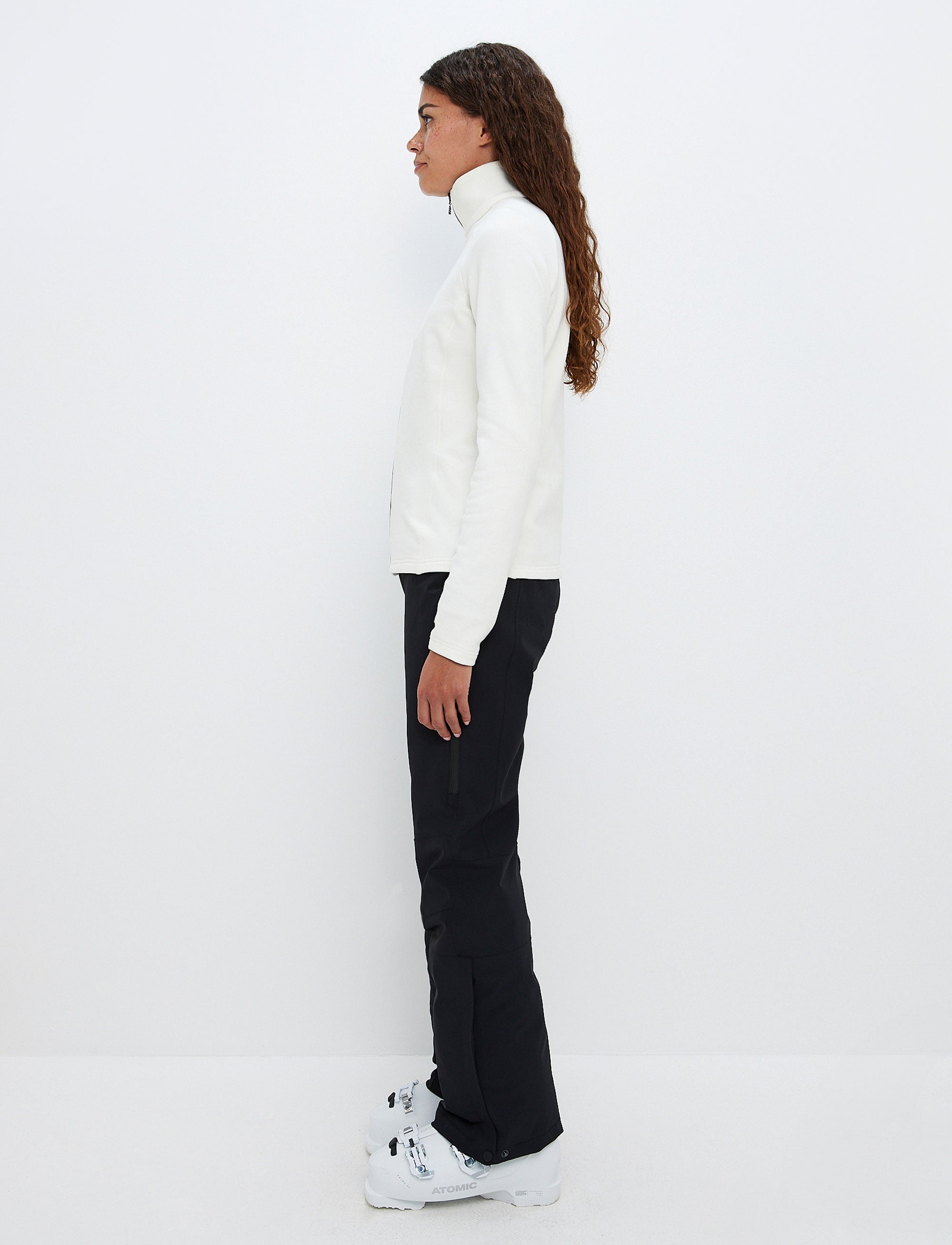 Hallie W Wool Sweat - Blanc