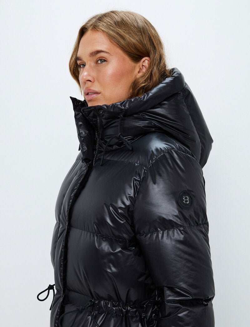 Black bubble coat for women online