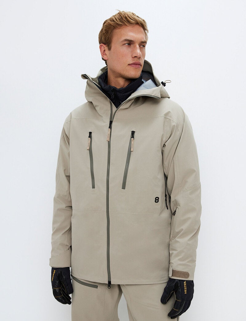 Gansu 5.0 Shell Jacket - Lt Beige