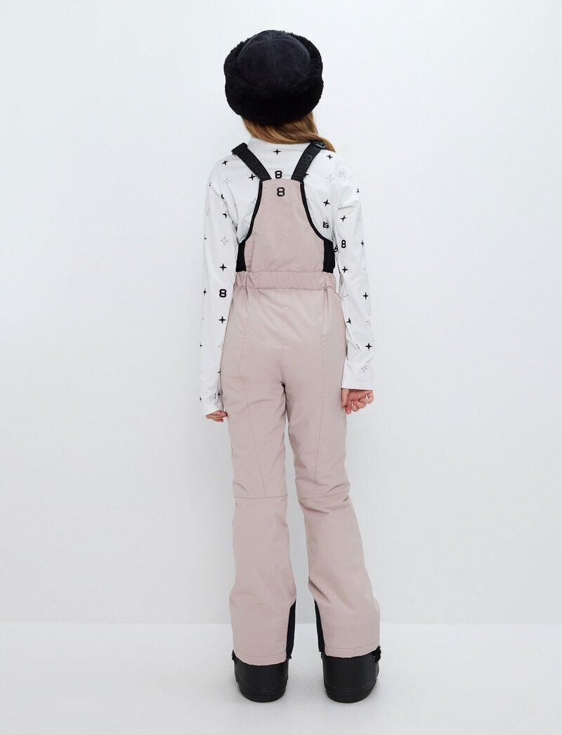 Ella JR Bib Pant - Powder Pink